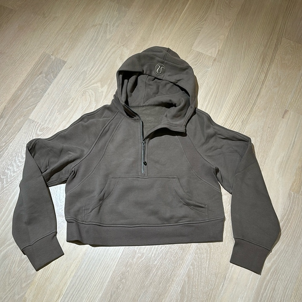 lululemon Scuba Brown Hoodie